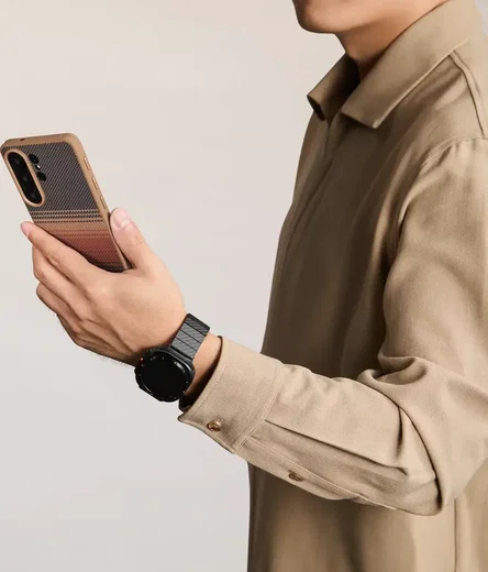 PITAKA Cairn Aaron Button Samsung Galaxy S26 Ultra Hoesje Dun MagSafe Sunset afbeelding 8