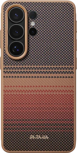 PITAKA Cairn Aaron Button Samsung Galaxy S26 Ultra Hoesje Dun MagSafe Sunset afbeelding 2