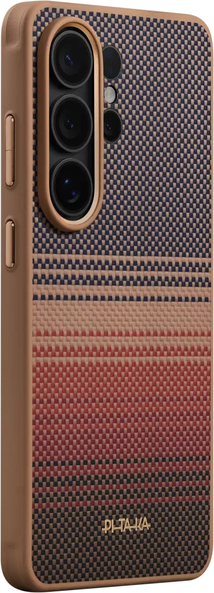 PITAKA Cairn Aaron Button Samsung Galaxy S26 Ultra Hoesje Dun MagSafe Sunset afbeelding 1