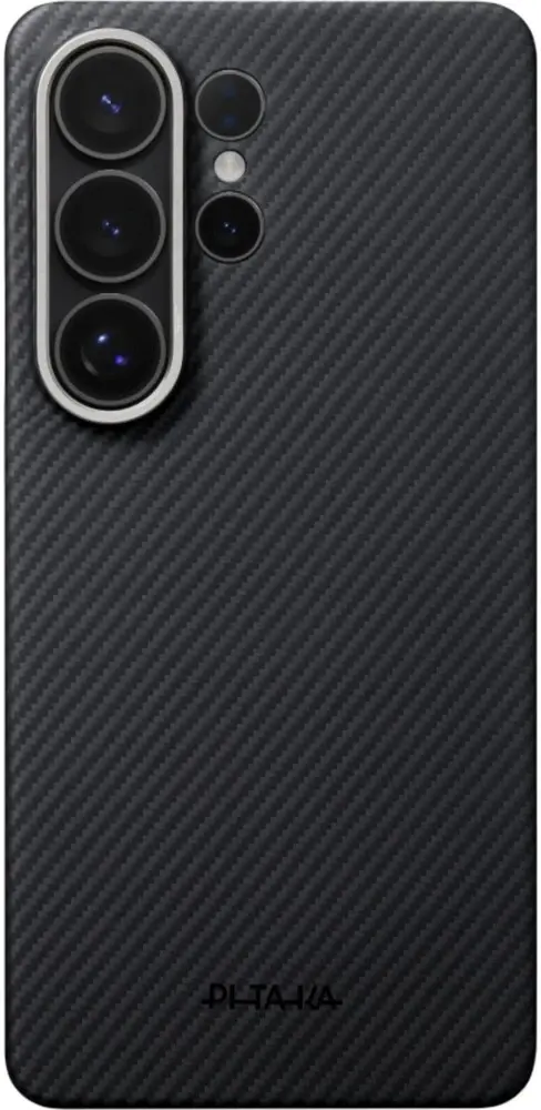PITAKA Cairn Aaron Button Samsung Galaxy S26 Ultra Hoesje Dun MagSafe Zwart afbeelding 2