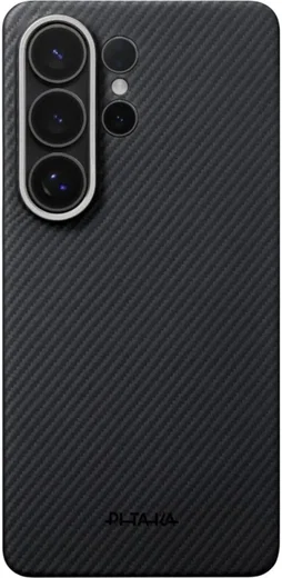PITAKA Cairn Aaron Button Samsung Galaxy S26 Ultra Hoesje Dun MagSafe Zwart afbeelding 2