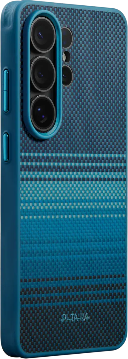 PITAKA Cairn Aaron Button Samsung Galaxy S26 Ultra Hoesje Dun MagSafe Moonrise afbeelding 1