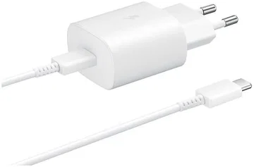 Originele Samsung 25W Power Adapter met USB-C Kabel 1.8 Meter 3A Wit