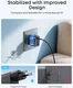 Anker Nano (70W) GaN USB-C / USB-A Fast Charge Adapter Zwart met USB-C Kabel afbeelding 4