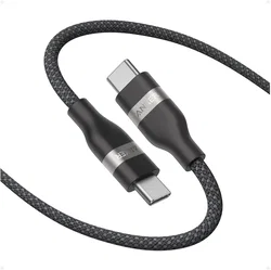 Anker USB-C naar USB-C Kabel 240W 0,9 Meter Gevlochten - Zwart afbeelding