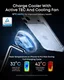 Anker Prime 3‑in‑1 Draadloze Oplader 25W Qi 2.2 met Koeltechnologie Zwart afbeelding 4