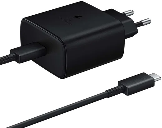 Originele Samsung 45W Power Adapter met USB-C Kabel 1.8 Meter 5A Zwart afbeelding 1