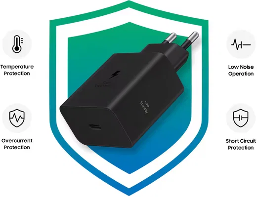 Originele Samsung 60W Power Adapter met USB-C Kabel 1 Meter 5A Zwart afbeelding 5
