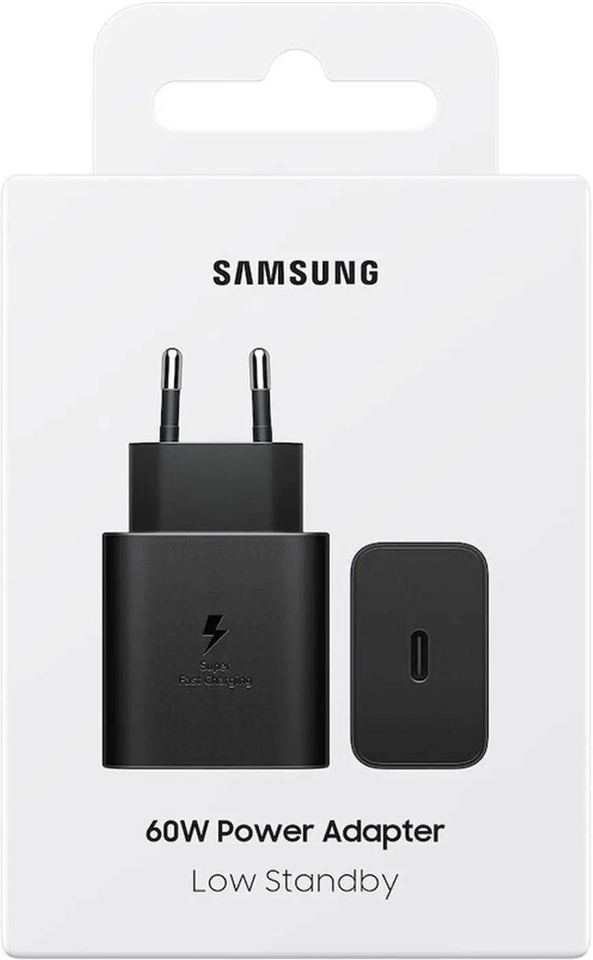 Originele Samsung 60W Power Adapter met USB-C Kabel 1 Meter 5A Zwart afbeelding 9