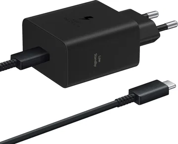 Originele Samsung 60W Power Adapter met USB-C Kabel 1 Meter 5A Zwart