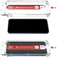 Rosso Samsung S26 Tempered Glass Installatietray Dust Removal (2-Pack) afbeelding 11