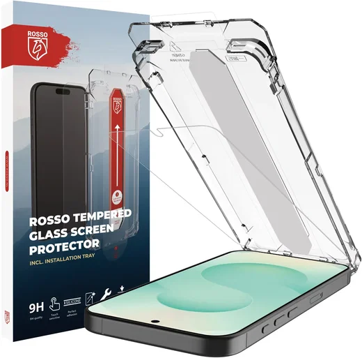 Rosso Samsung S26 Plus Tempered Glass met Installatietray (2-Pack) afbeelding 12