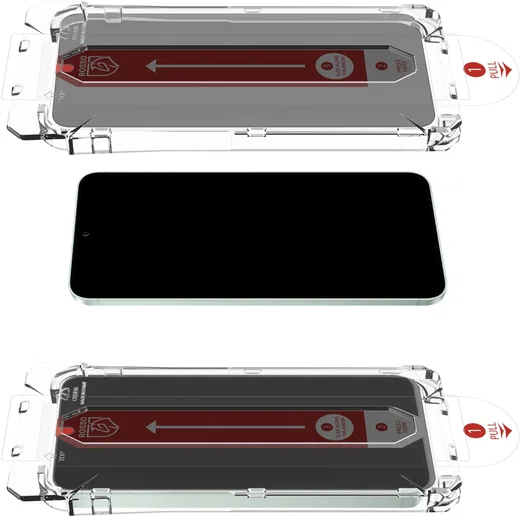 Rosso Samsung S26 Plus Privacy Glass met Installatietray (2-Pack) afbeelding 10