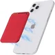SBG Magnetische Pasjeshouder / Kaarthouder MagSafe Kunstleer Rood afbeelding 8
