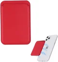 SBG Magnetische Pasjeshouder / Kaarthouder MagSafe Kunstleer Rood