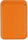 SBG Magnetische Pasjeshouder / Kaarthouder MagSafe Kunstleer Oranje afbeelding 2
