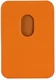 SBG Magnetische Pasjeshouder / Kaarthouder MagSafe Kunstleer Oranje afbeelding 6