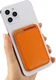 SBG Magnetische Pasjeshouder / Kaarthouder MagSafe Kunstleer Oranje afbeelding 9