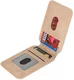 SBG MagSafe Pasjeshouder met Standaard Kunst Leer Skin Touch Design Beige afbeelding 12