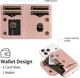 SBG MagSafe Uitklapbare Pasjeshouder / Portemonnee met Standaard en RFID Roze afbeelding 14