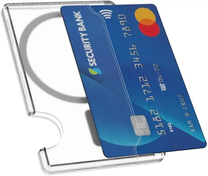 SBG Magnetische Side Mount Pasjeshouder voor Smartphone Transparant afbeelding 8