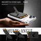 SBG Aluminium Magsafe Pasjeshouder met Verticale Standaard Oranje afbeelding 5