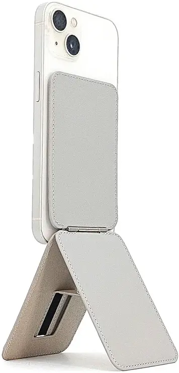SBG MagSafe Pasjeshouder met Elastische Band en Verstelbare Standaard Zwart afbeelding 10
