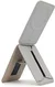 SBG MagSafe Pasjeshouder met Elastische Band en Verstelbare Standaard Grijs