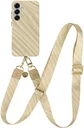 AVY Samsung Galaxy S26 MagSafe Hoesje met Koord (130CM) Aurum Gold
