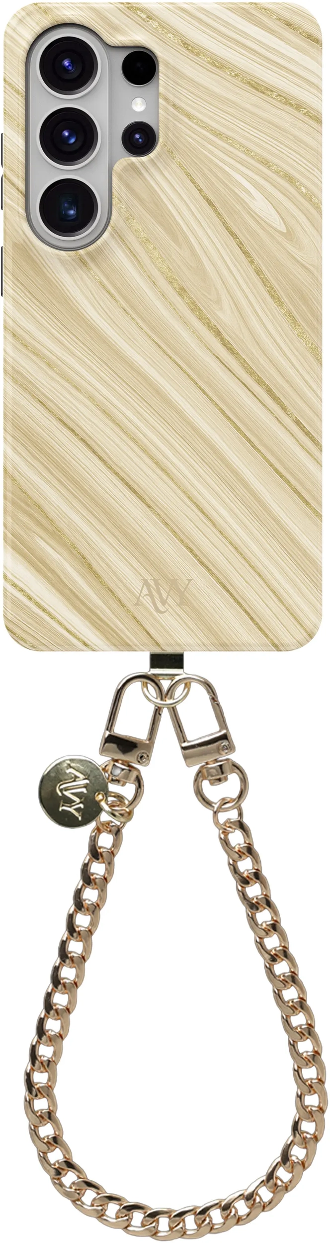AVY Samsung Galaxy S26 Ultra MagSafe Hoesje met Koord (30CM) Aurum Lien afbeelding 1