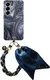AVY Samsung Galaxy S26 MagSafe Hoesje met Koord (32CM) Obscura Blue