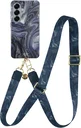 AVY Samsung Galaxy S26 MagSafe Hoesje met Koord (130CM) Obscura Blue