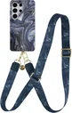 AVY Samsung Galaxy S26 Ultra MagSafe Hoesje met Koord (130CM) Obscura Blue