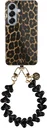 AVY Samsung Galaxy S26 Plus MagSafe Hoesje met Koord (30CM) Panther Hearts