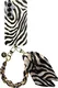 AVY Samsung Galaxy S26 MagSafe Hoesje met Koord (32CM) Serengeti Zebra afbeelding 1