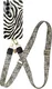 AVY Samsung Galaxy S26 MagSafe Hoesje met Koord (130CM) Serengeti Zebra