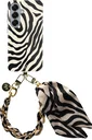 AVY Samsung Galaxy S26 Plus MagSafe Hoesje met Koord (32CM) Serengeti Zebra