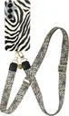 AVY Samsung Galaxy S26 Plus MagSafe Hoesje met Koord (130CM) Serengeti Zebra