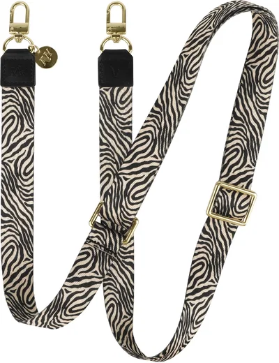 AVY Samsung Galaxy S26 Ultra MagSafe Hoesje met Koord (130CM) Serengeti Zebra afbeelding 12