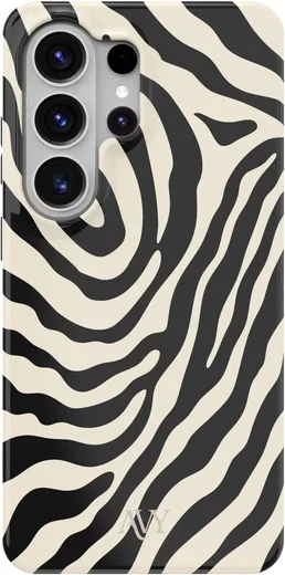 AVY Samsung Galaxy S26 Ultra MagSafe Hoesje met Koord (120CM) Serengeti Zebra afbeelding 10