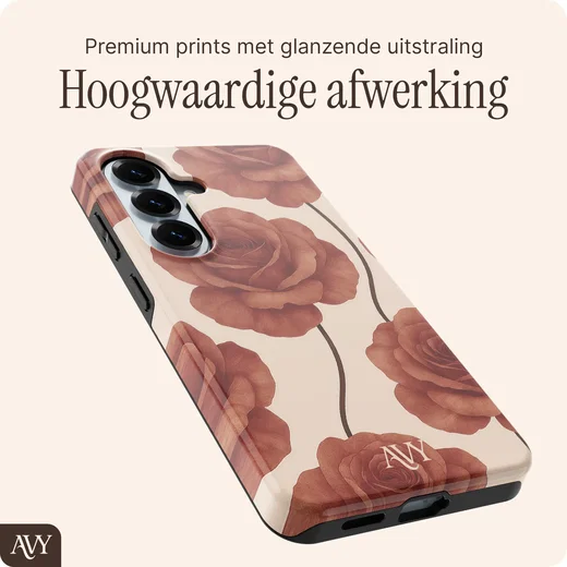 AVY Samsung Galaxy S26 MagSafe Hoesje met Koord (120CM) Botanique Roses afbeelding 6