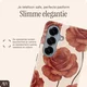 AVY Samsung Galaxy S26 MagSafe Hoesje met Koord (120CM) Botanique Roses afbeelding 4