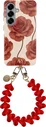 AVY Samsung Galaxy S26 Plus MagSafe Hoesje met Koord (30CM) Hearts & Roses