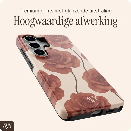 AVY Samsung Galaxy S26 Ultra MagSafe Hoesje met Koord (120CM) Botanique Roses afbeelding 6