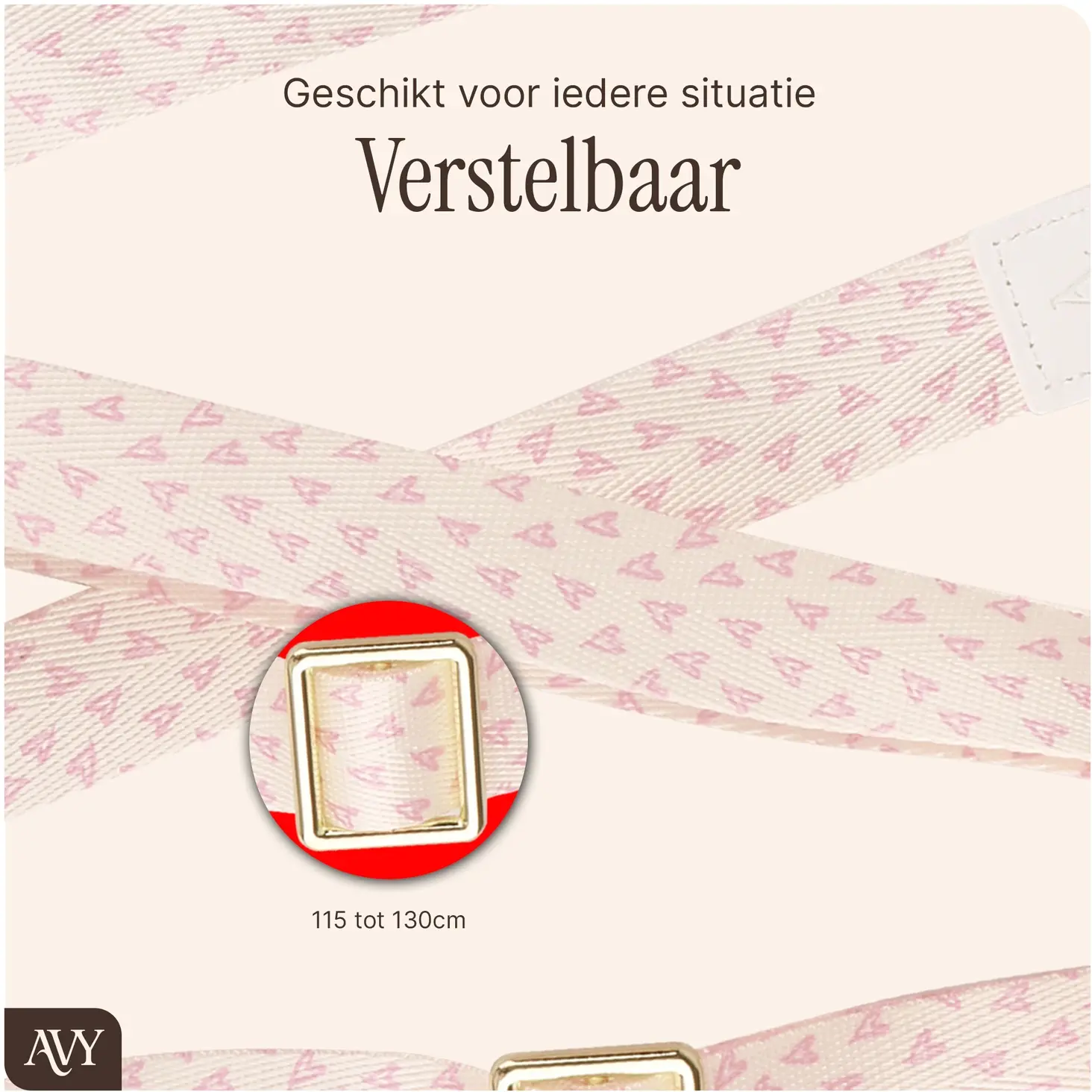 AVY Samsung Galaxy S26 MagSafe Hoesje met Koord (130CM) Cupid Blush afbeelding 10