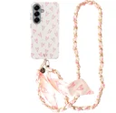 AVY Samsung Galaxy S26 Plus MagSafe Hoesje met Koord (120CM) Cupid Blush