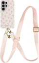 AVY Samsung Galaxy S26 Ultra MagSafe Hoesje met Koord (130CM) Cupid Blush
