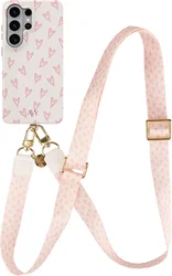 AVY Samsung Galaxy S26 Ultra MagSafe Hoesje met Koord (130CM) Cupid Blush afbeelding
