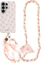 AVY Samsung Galaxy S26 Ultra MagSafe Hoesje met Koord (120CM) Cupid Blush