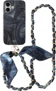 AVY Apple iPhone 17 MagSafe Hoesje met Koord (120CM) Obscura Blue